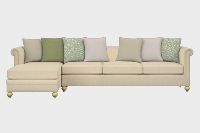 布艺-左三人+右贵妃