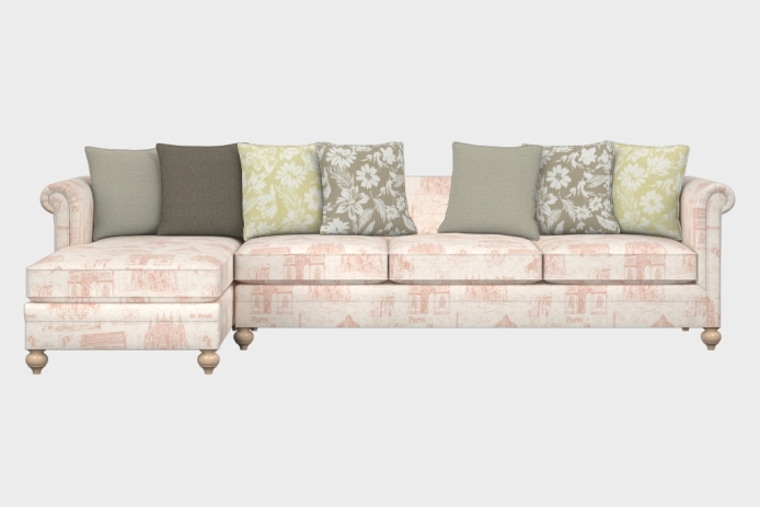 布艺-左三人+右贵妃