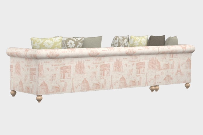 布艺-左三人+右贵妃