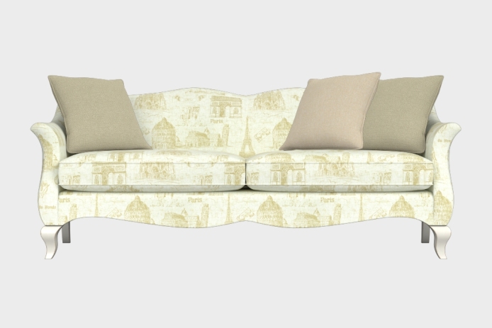 香颂款三人沙发