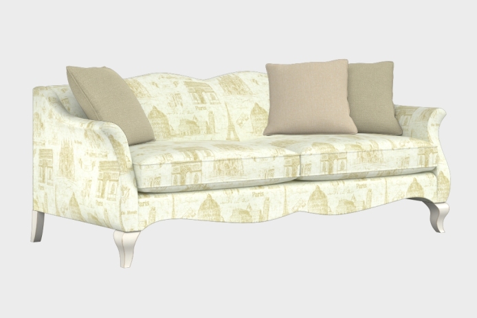 香颂款三人沙发