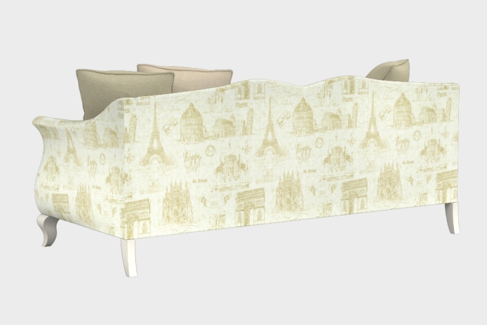 香颂款三人沙发