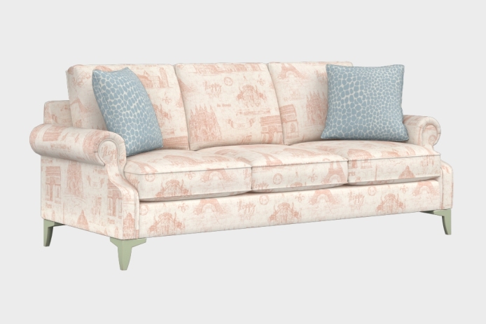 爵士款三人沙发