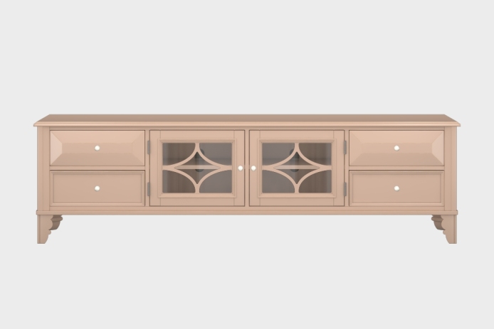 四抽双开门电视柜