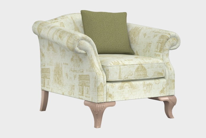 羽翼款单人沙发