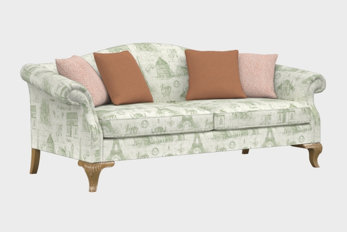 羽翼款三人沙发