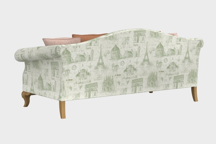 羽翼款三人沙发