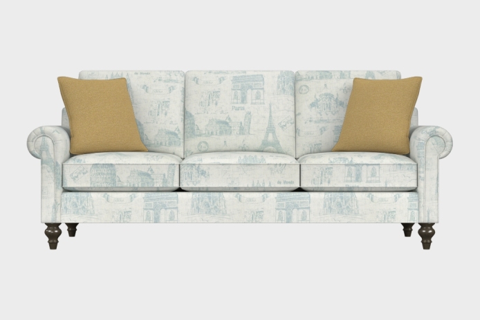 溪音款三人沙发