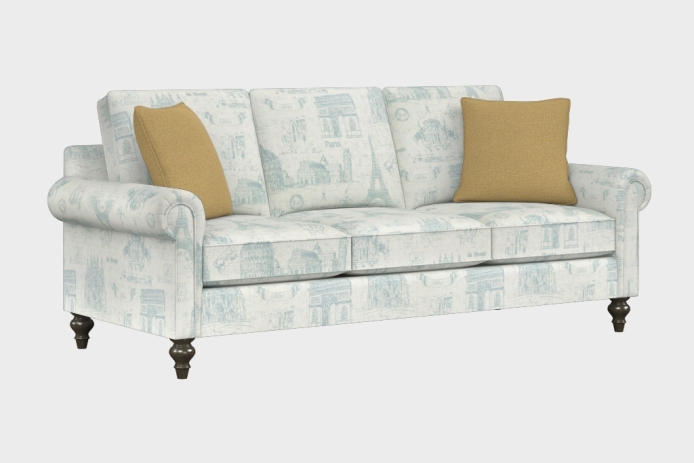 溪音款三人沙发