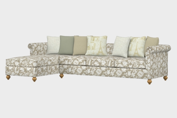 布艺-左三人+右贵妃