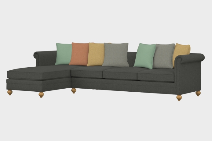 布艺-左三人+右贵妃