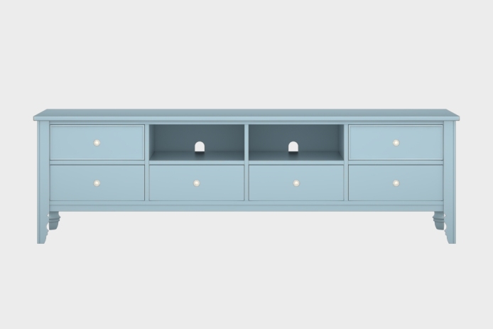 六抽双隔板电视柜