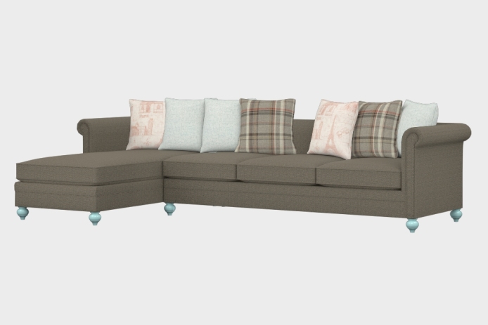 布艺-左三人+右贵妃