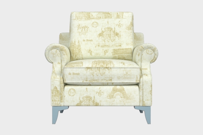 爵士款单人沙发