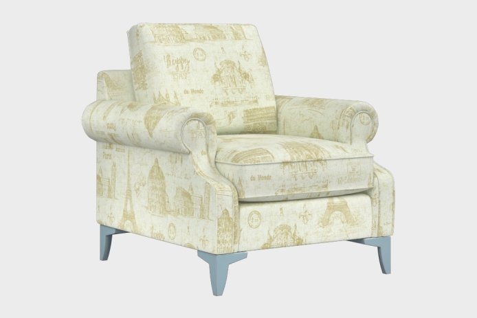 爵士款单人沙发