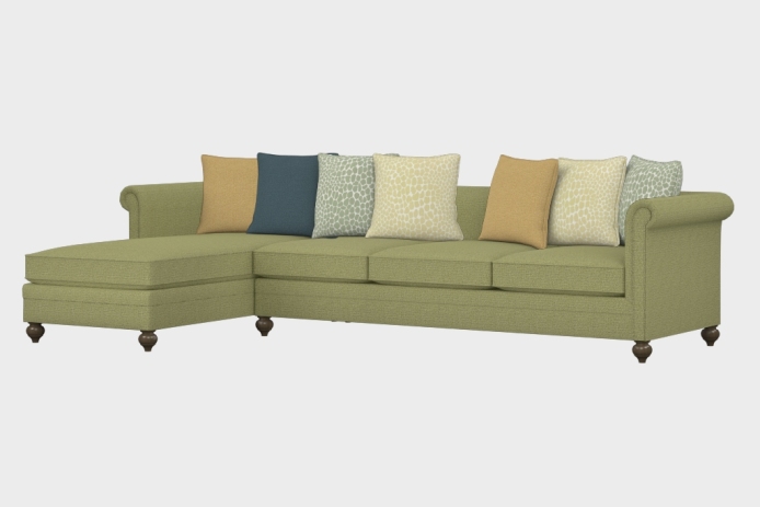 布艺-左三人+右贵妃