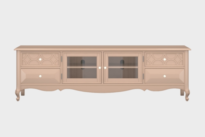 四抽双开门电视柜