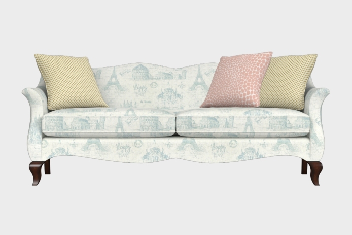 香颂款三人沙发