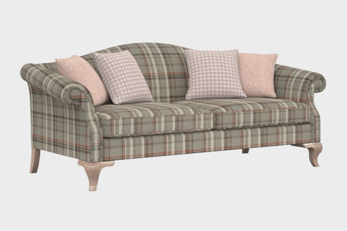 羽翼款三人沙发