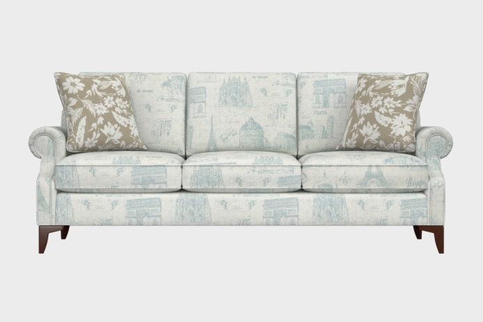 爵士款三人沙发