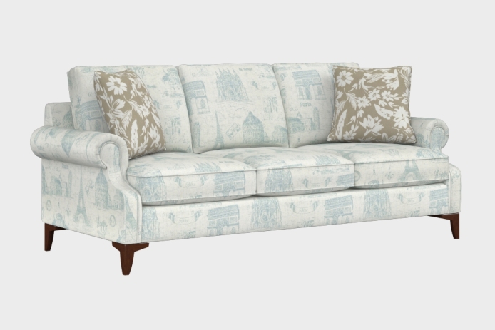 爵士款三人沙发