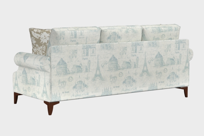 爵士款三人沙发