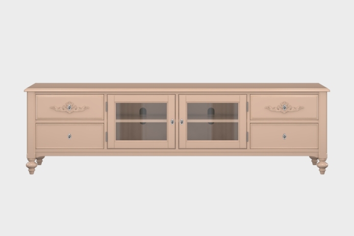 四抽双开门电视柜