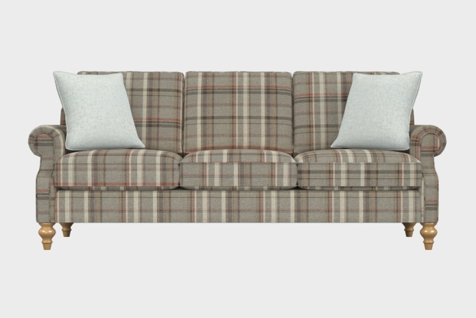 爵士款三人沙发