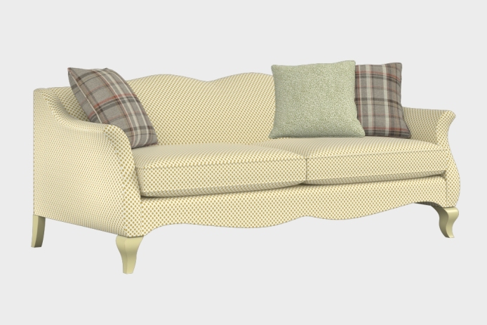 香颂款三人沙发