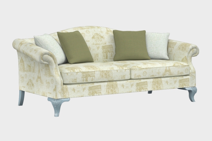 羽翼款三人沙发