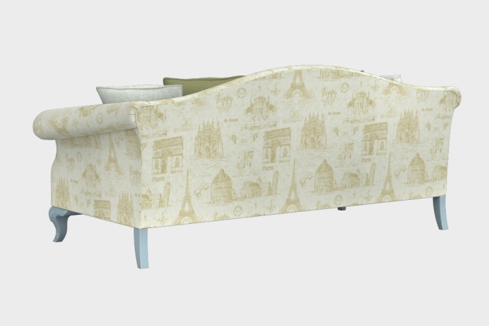 羽翼款三人沙发