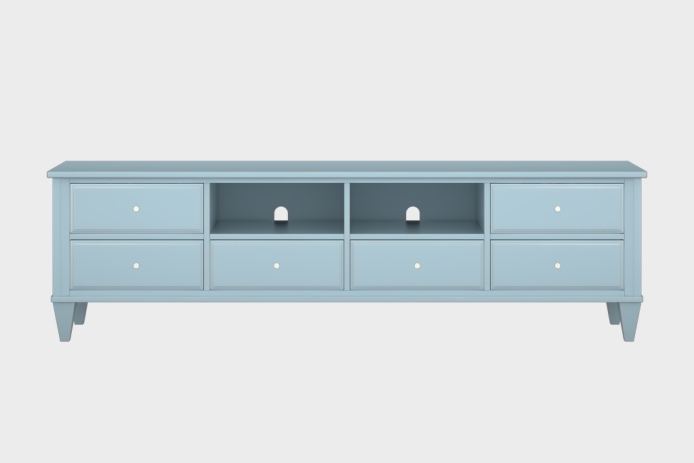 六抽双隔板电视柜