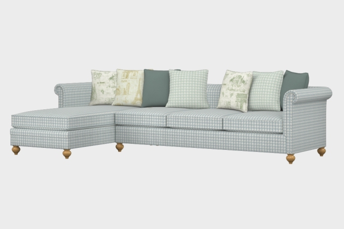 布艺-左三人+右贵妃