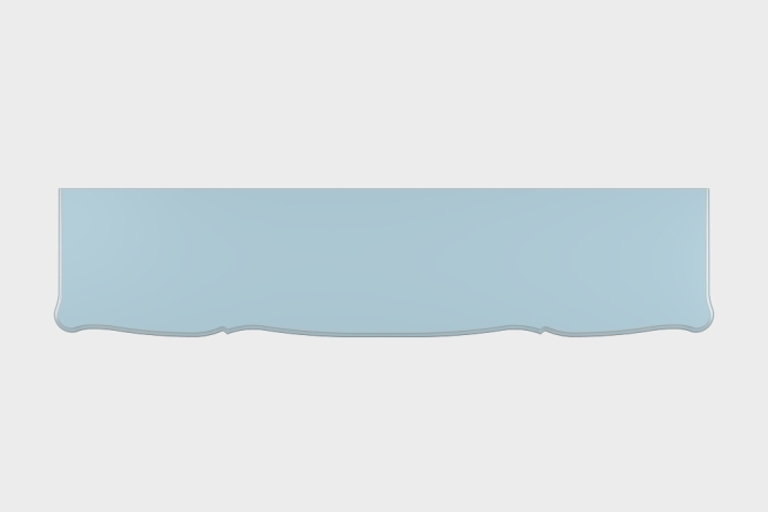 六抽双隔板电视柜