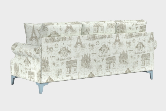 爵士款三人沙发