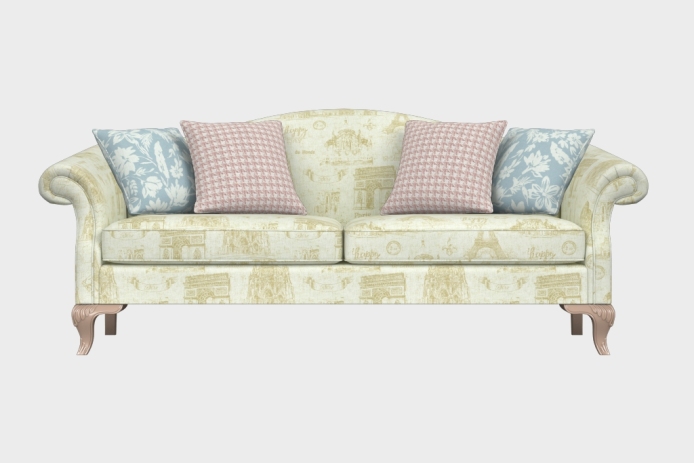 羽翼款三人沙发