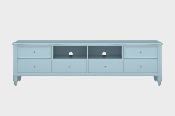 六抽双隔板电视柜