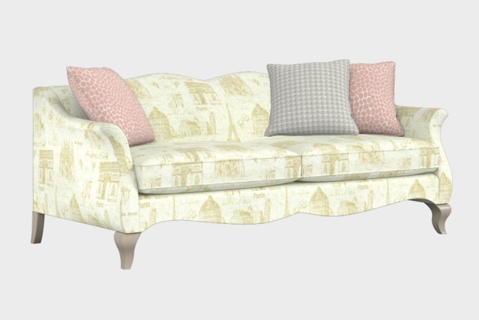 香颂款三人沙发