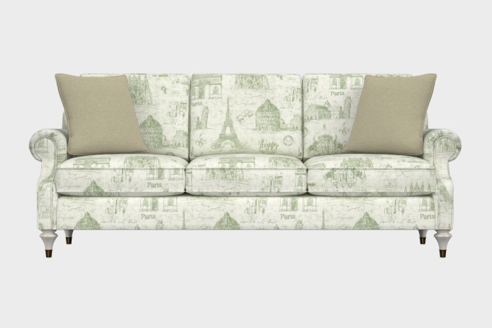 爵士款三人沙发