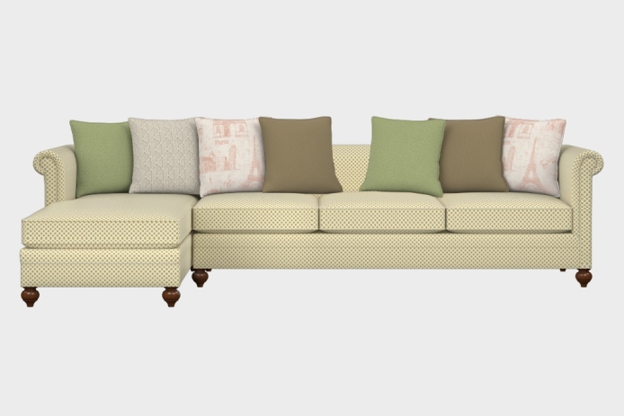 布艺-左三人+右贵妃