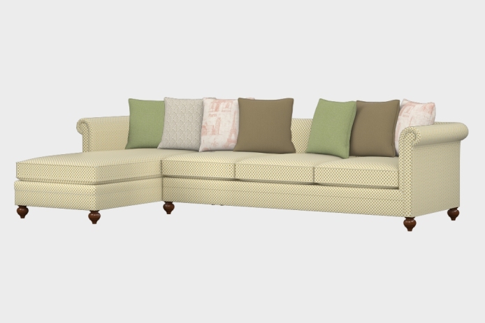 布艺-左三人+右贵妃