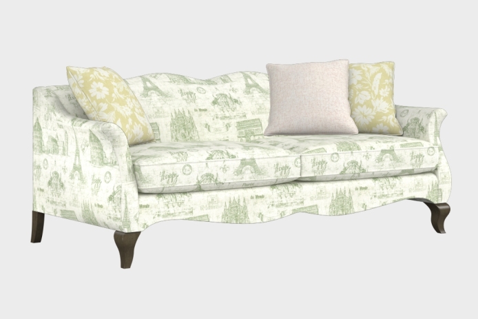 香颂款三人沙发