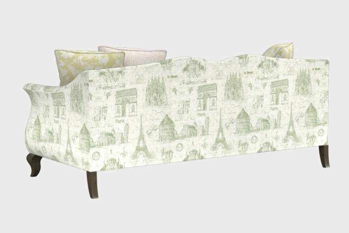 香颂款三人沙发