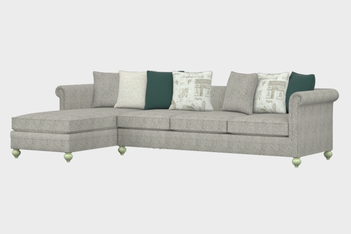 布艺-左三人+右贵妃