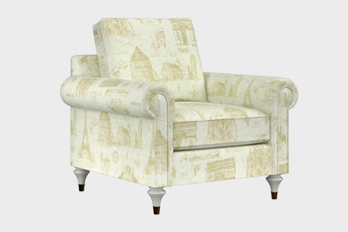 溪音款单人沙发