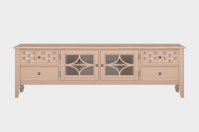 四抽双开门电视柜