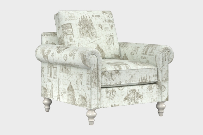 溪音款单人沙发