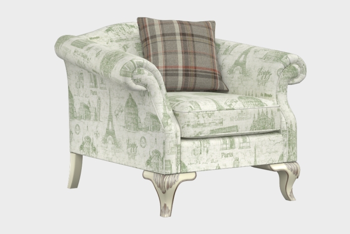 羽翼款单人沙发