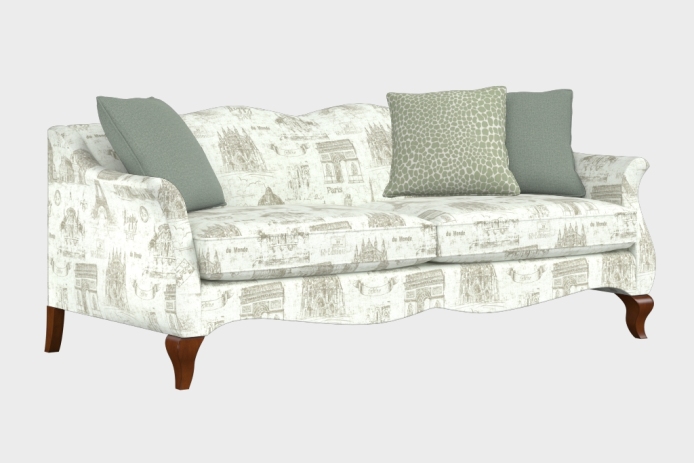 香颂款三人沙发