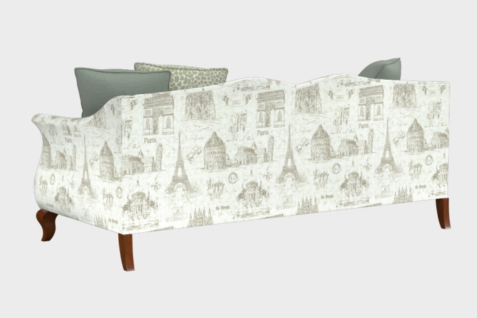 香颂款三人沙发